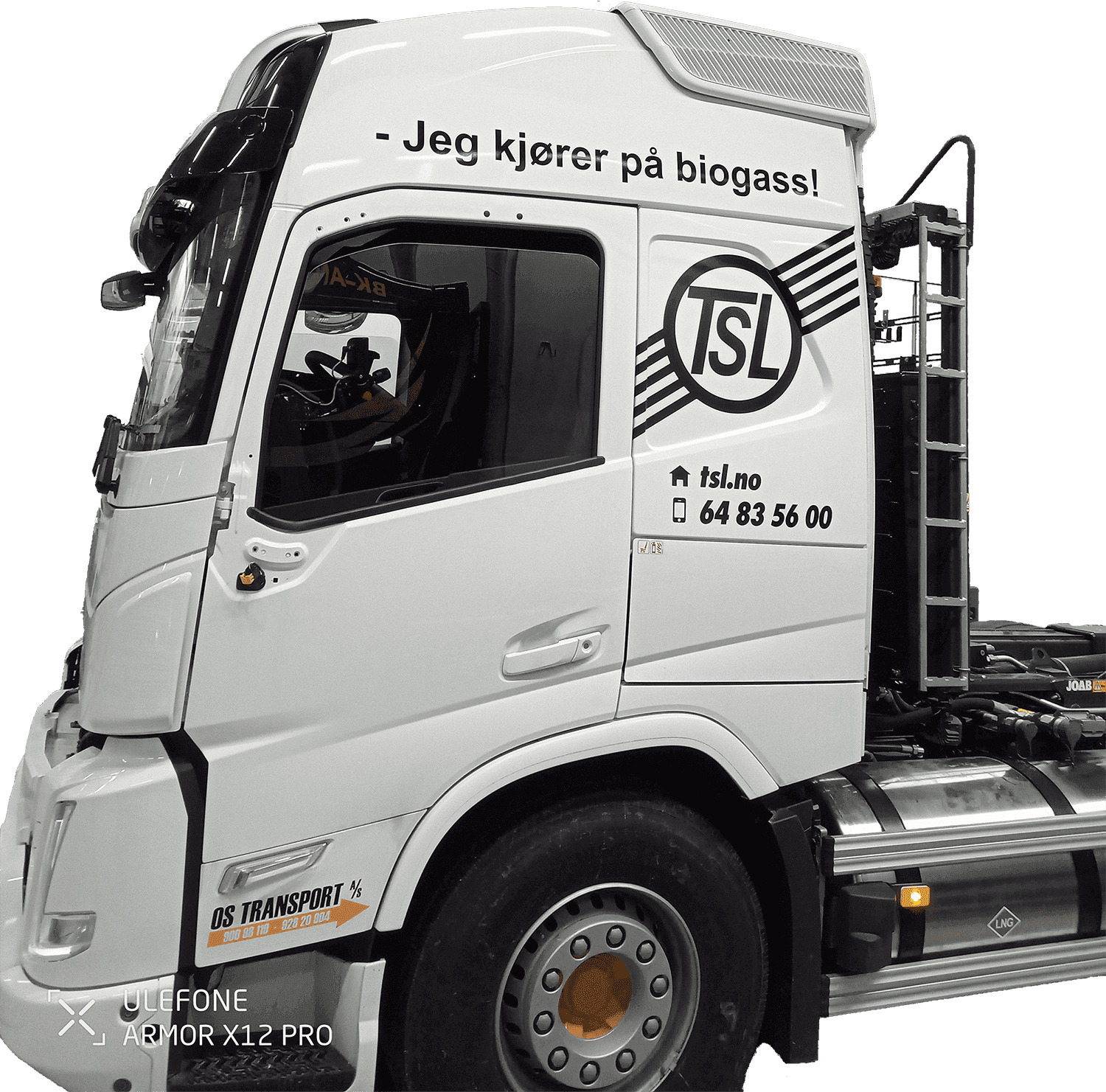 Dekor for TSL Transport lastebil